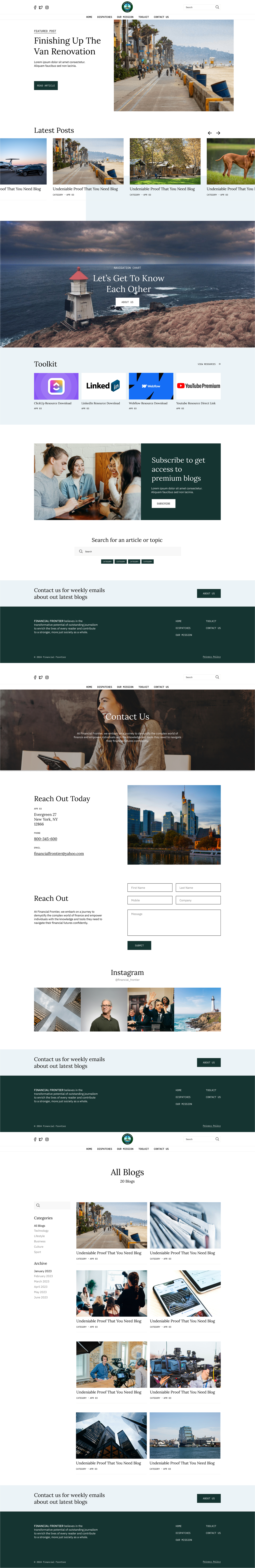 Financial Frontier Files